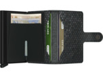 Secrid Porte-Carte Miniwallet Hexagon Noir