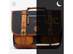 Caméléon Vintage Urban Cartable 35cm Mustard Badges