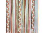 Attrape rêves prénom personnalisable Corail Or et Blanc