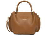 Lancaster Foulonne Double Sac A Main Louisa 470-18 Camel In Orange