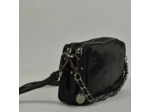 Mila Louise Mama XS BB Petit Sac Trotteur Cuir Résille Noir