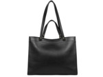 Lancaster Foulonne Double Sac Cabas Epaule 470-59 Noir In Nude