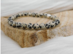 BRACELET JASPE DALMATIEN