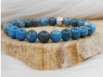 BRACELET APATITE BLEUE