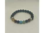Bracelet 7 chakras/pierre de lave