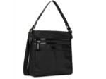 Lancaster Basic Verni Sac Porté Epaule et Travers 514-60 Noir
