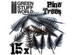 15x Arbres PINS Modelisme Flexibles