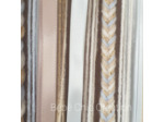 Attrape rêves prénom personnalisable, bleu ciel, beige  et blanc