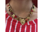 Collier a charms en acier inoxydable