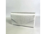 Farfouillette Pochette De Mariage A Rabat Brillante Blanc