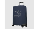 Jump Housse Extensible Pour Valise Taille M En Spandex Bleu