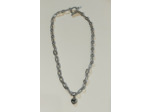 Collier grosse chaîne cœur