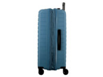 Jump Striper Valise 77cm 4 Roues Extensible Bleu