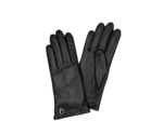 Lancaster Gants Femme En Cuir Et Cachemire Taille 8 Noir