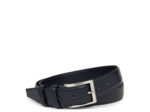 Lancaster Ceinture en cuir Homme 601-11 Bleu Fonce L