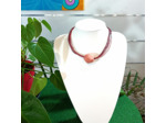 Collier Lila en ivoire végétal