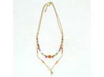 Collier double PAPAYA