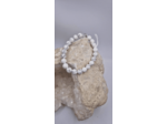 Bracelet jaspe blanc OLPA2916