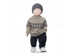 Pull taupe Mieke