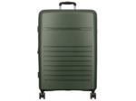Jump Aven Grande Valise Résistante 4 Roues 76 Cm TSA Kaki
