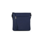 Lancaster Basic Verni Sac Porté Travers 514-59 Bleu Foncé