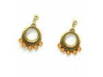 Boucles d'oreilles Citrus Coral
