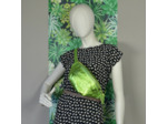 Farfouillette Sac Banane cuir brillant 2112 Anis