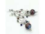 Boucles d'oreilles Garnet Dream