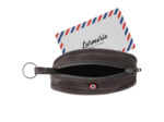 Larmorie Charles Nubuck Porte-Monnaie Nuage Gris