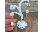 B.O. en perles d'eau douce doré