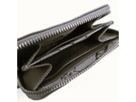 Longchamp Le Pliage Cuir Porte-Monnaie En Cuir Noir