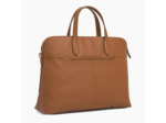 Le Tanneur Sophie Porte Documents en Cuir 1 Soufflet PC 14" Tan