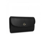 Lancaster City Portefeuille Compagnon Dos à Dos 123-23 Noir
