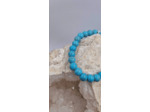 Bracelet howlite bleue