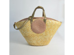 Le Voyage en Panier Tourbrillette Cabas Rose Gold