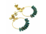 Boucles d'oreilles TERRE ET CIEL