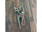 Broche chat coloré