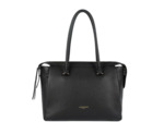 Lancaster Dune Sac Shopping En Cuir Grainé 529-97 Noir