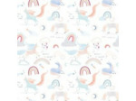 Tissu popeline Unicorn is in the air Katia Fabrics