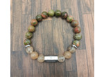 Bracelet "Lucky" Citrine/Unakite