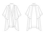 Patron cape femme - Vogue 1818