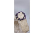 Bracelet double hematite amethyste OLPA2919