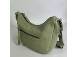 Farfouillette Grand Sac Banane Similicuir Grainé Amande