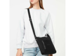 Lancaster Basic Pompon Sac Porté Travers 514-37 Noir