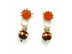 Boucles d'oreilles cabochons Soryne