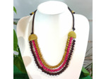 Collier Vanessa en ivoire végétal
