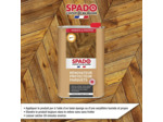 SPADO - Entretien Parquet - Protection Rénovatrice Brillante Blindor - Parquets Cirés et Vitrifiés - 1L