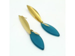 Boucles d'oreilles Plumes PAPAYA
