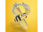 Metalmorphose Porte-clés Abeille & son essaim