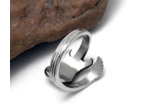 Bague guitare en acier inoxydable